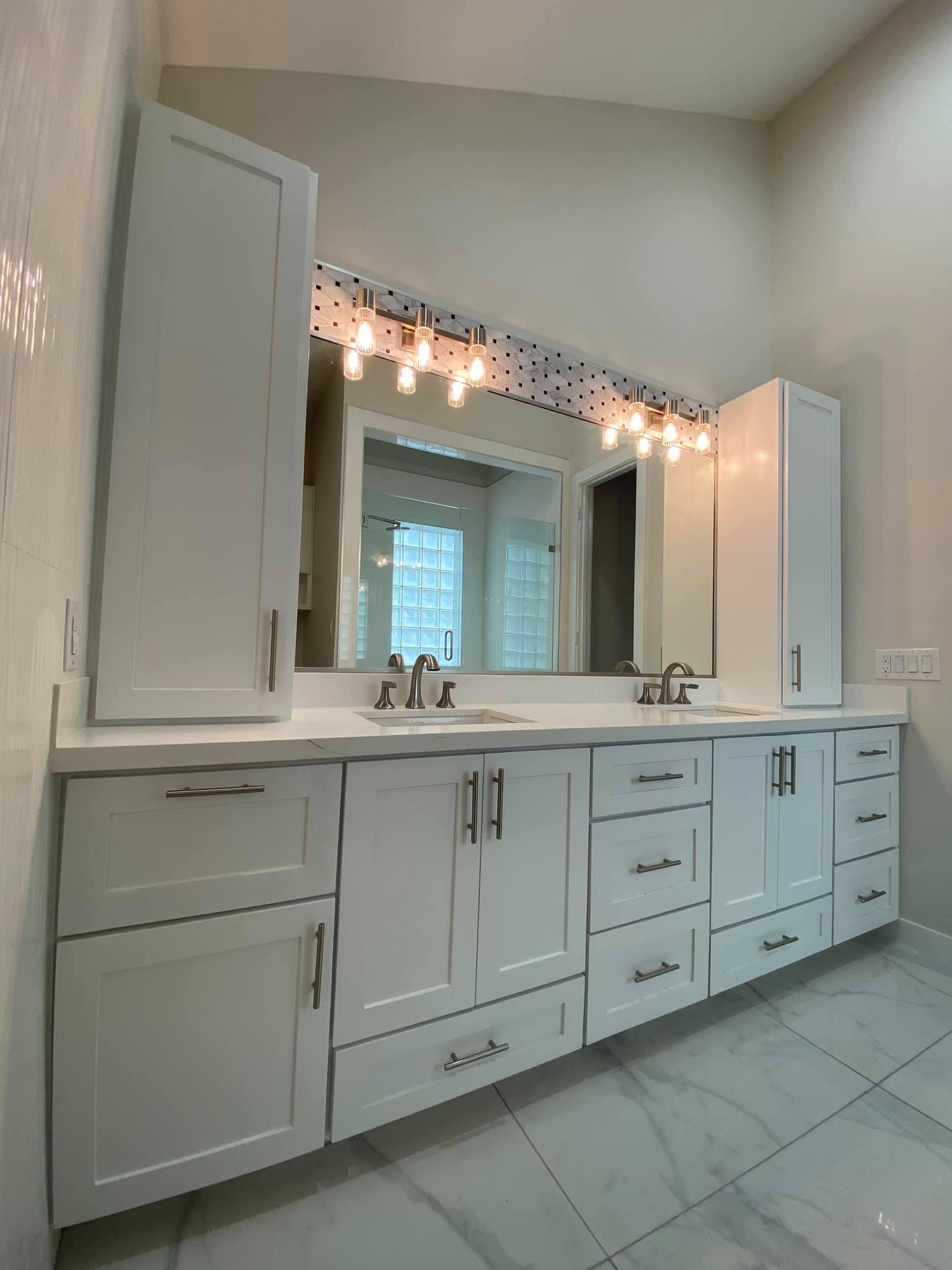 Master Double Vanity Upgrade