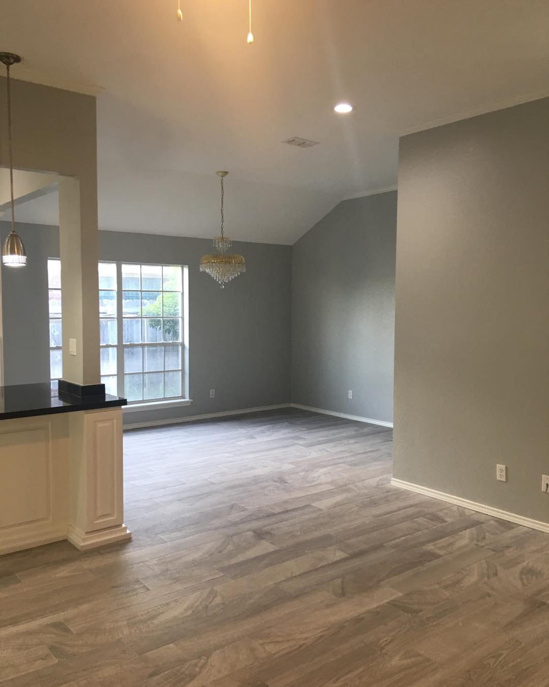 Full Kitchen & Living Remodel — Gray & Crystal photo 4